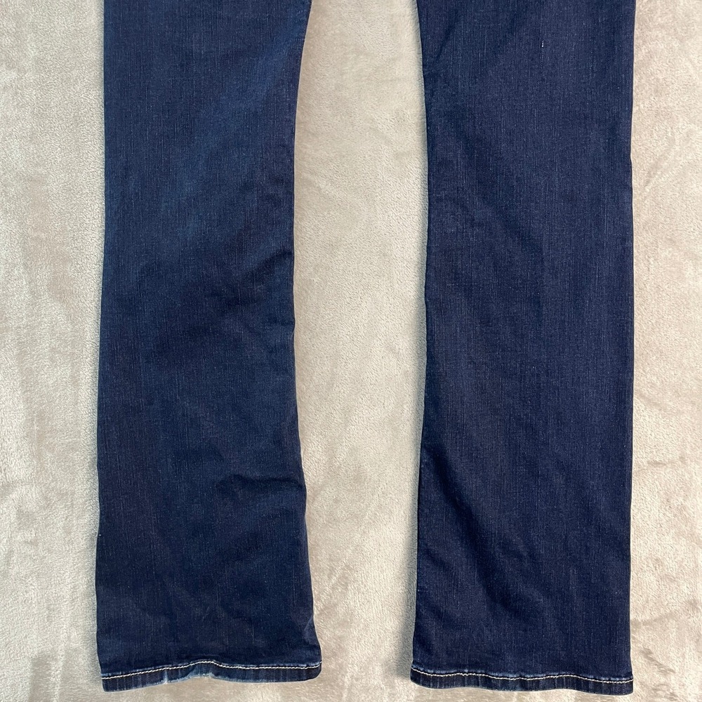BKE Payton Bootcut Jeans Womens 27XL Dark Wash Stretch Denim 27x35.5 Embroidered - Picture 13 of 15